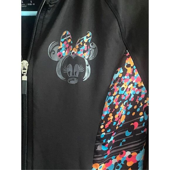 Disney Parks Womens Minnie Mouse Activewear Set Jacket & Capri Size XS - Picture 3 of 8